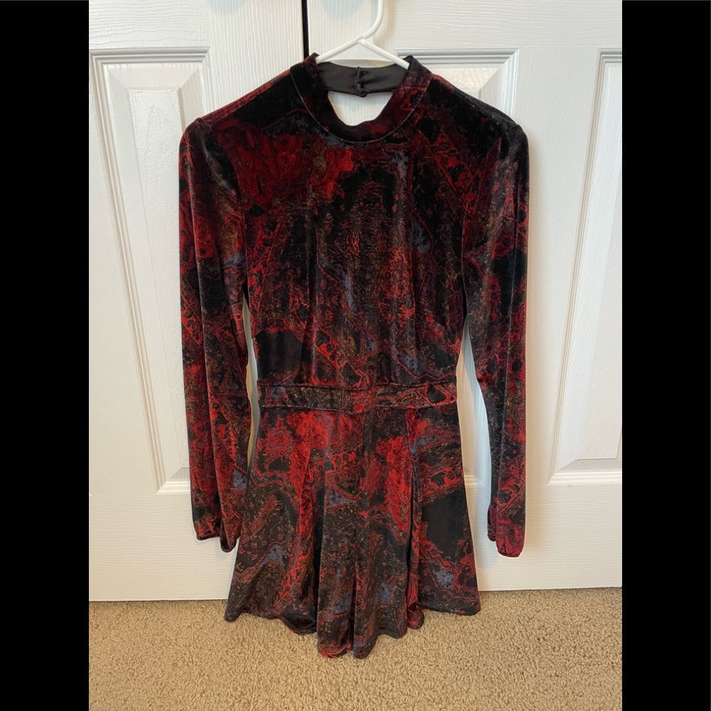 Velvet Free People Romper